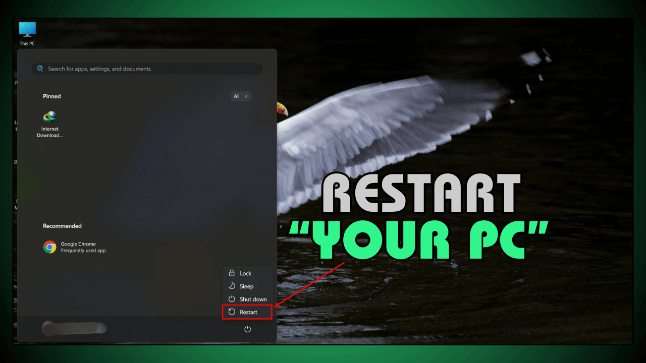 Restart Your PC