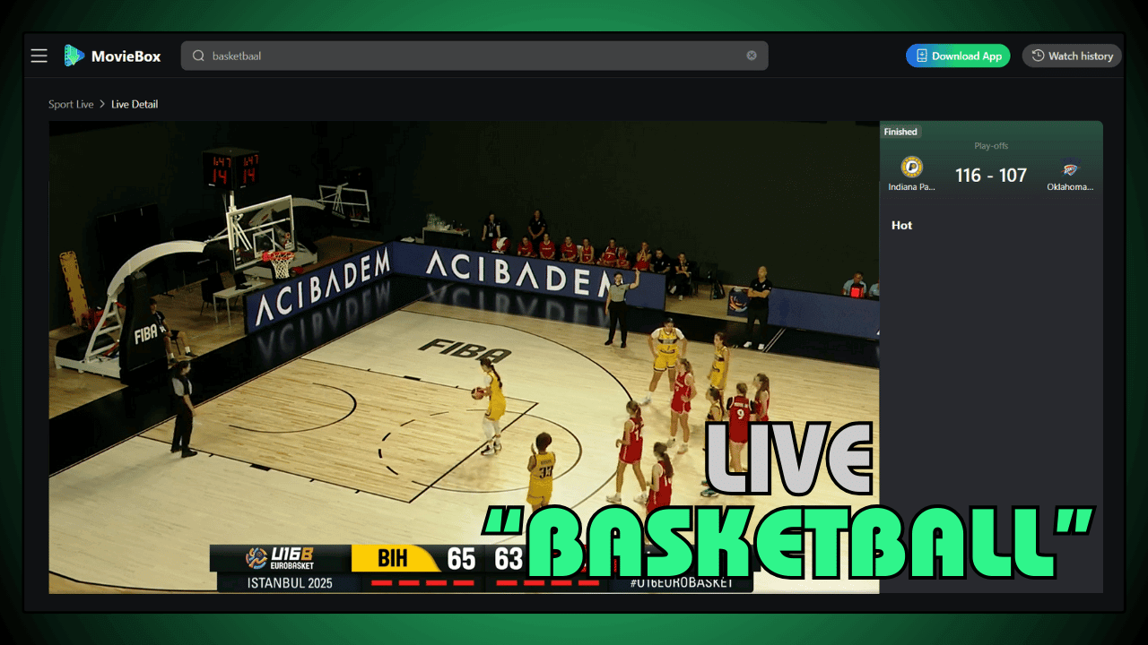 Watch Basketball Games Live with Instant Highlights