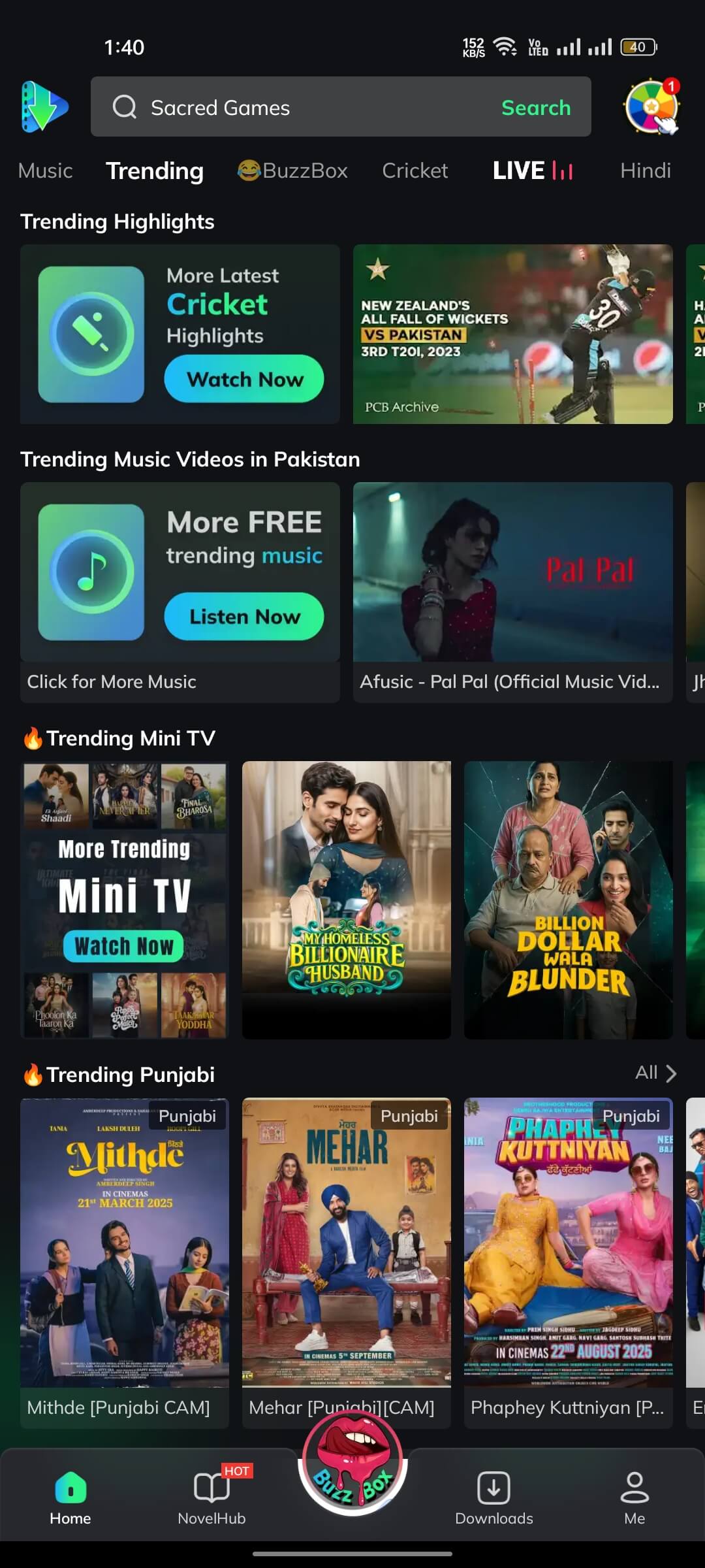 All Trending Contents on MovieBox
