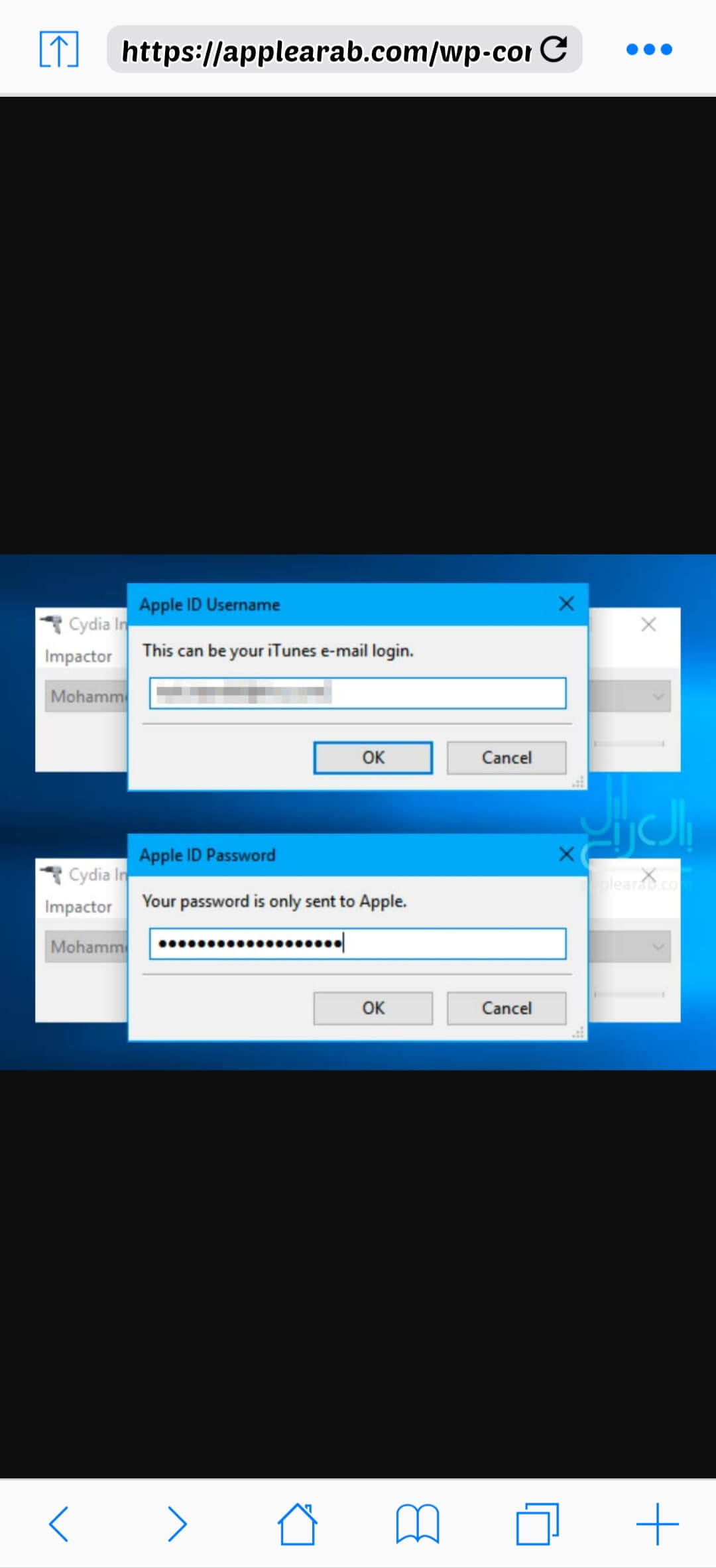 Apple ID Authentication Process