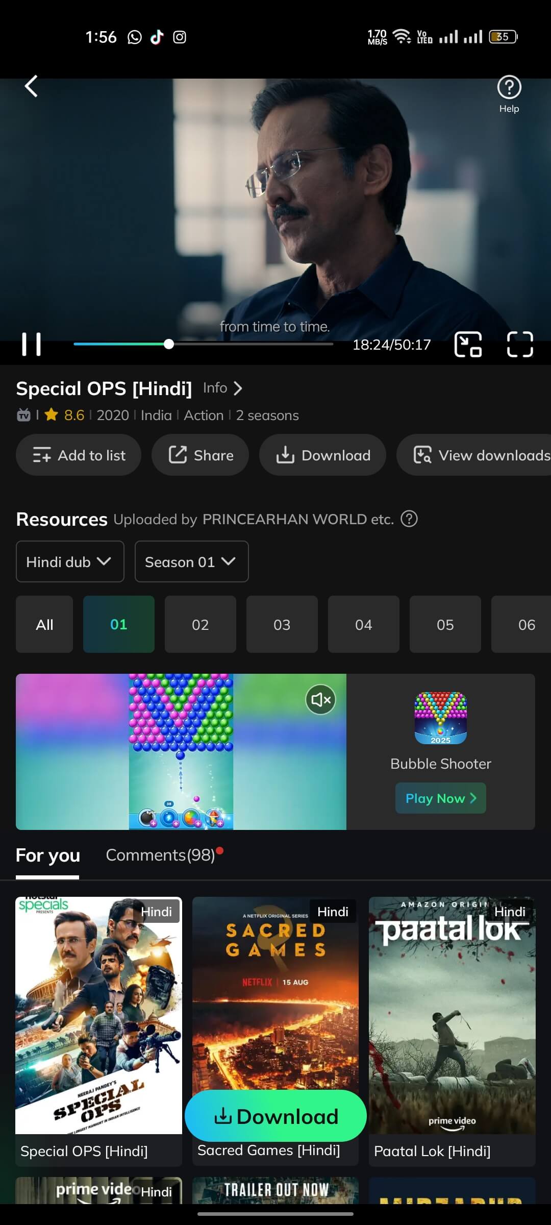 Special OPS on MovieBox